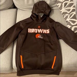 NFL Team Apparel Browns Hoodie